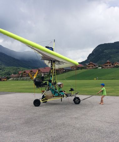 Ultralightflug Alpenflugplatz Mauterndorf