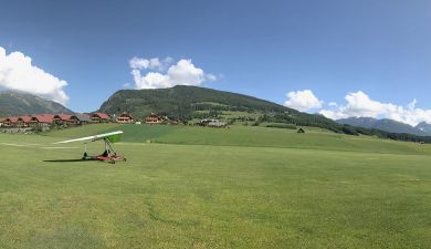 Panorama Alpenflugplatz Mauterndorf